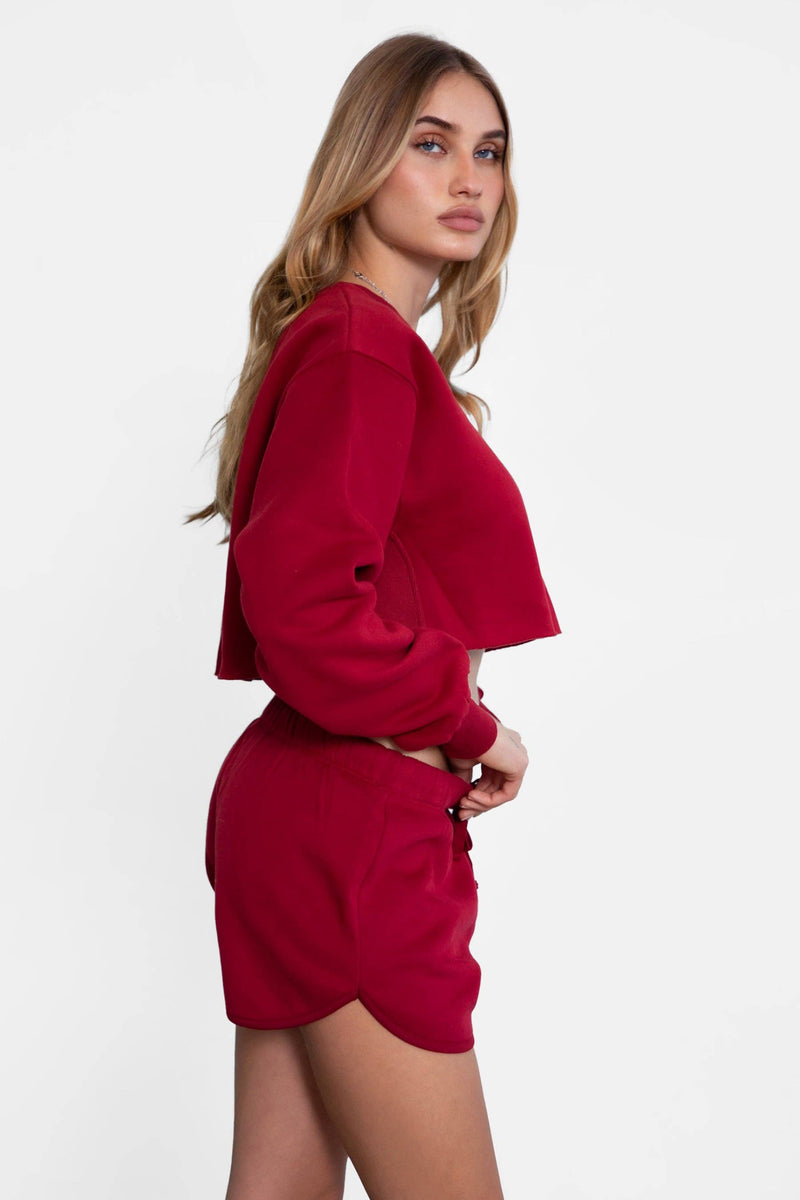 Cutie Plush Fleece Sweatshirt