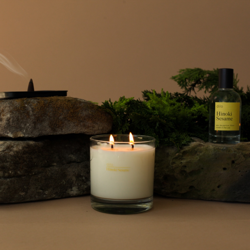 dilo - HINOKI SESAME CANDLE