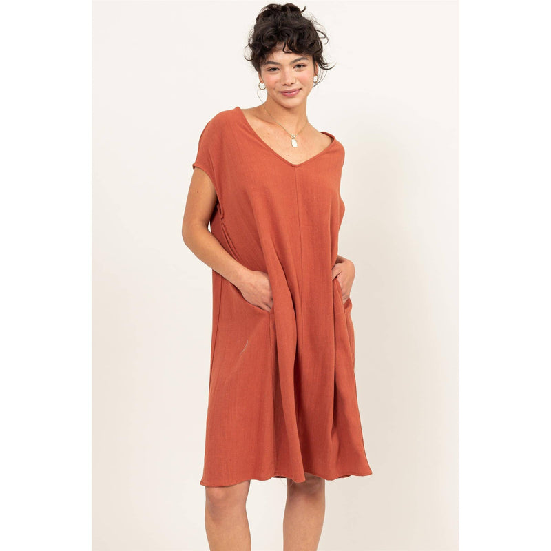 Sunspell Linen Midi Dress