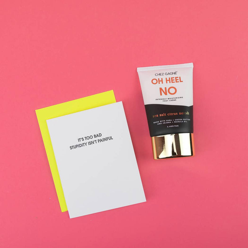 Oh Heel No - Clean + Foot Crème