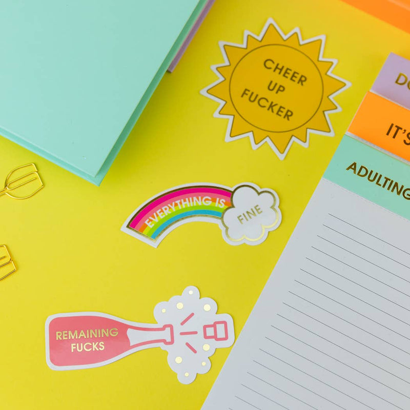 Remaining F⋆˚𝜗𝜚˚⋆cks Vinyl Sticker