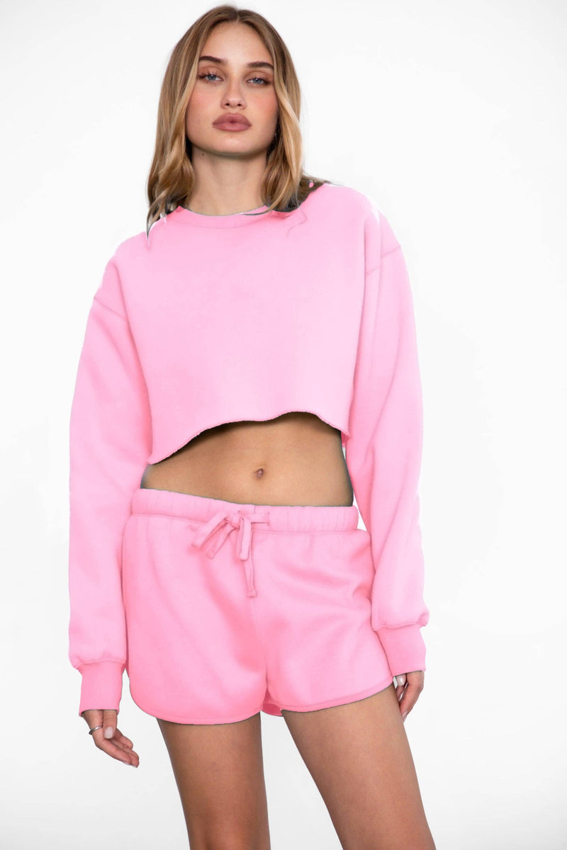 Cutie Plush Fleece Sweatshirt