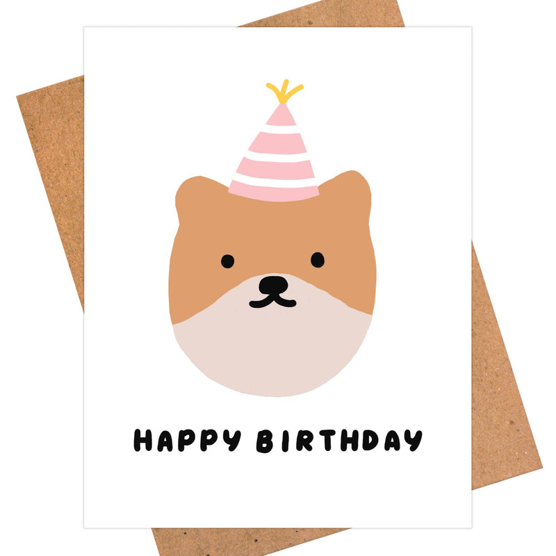 Party Pup Birthday Card