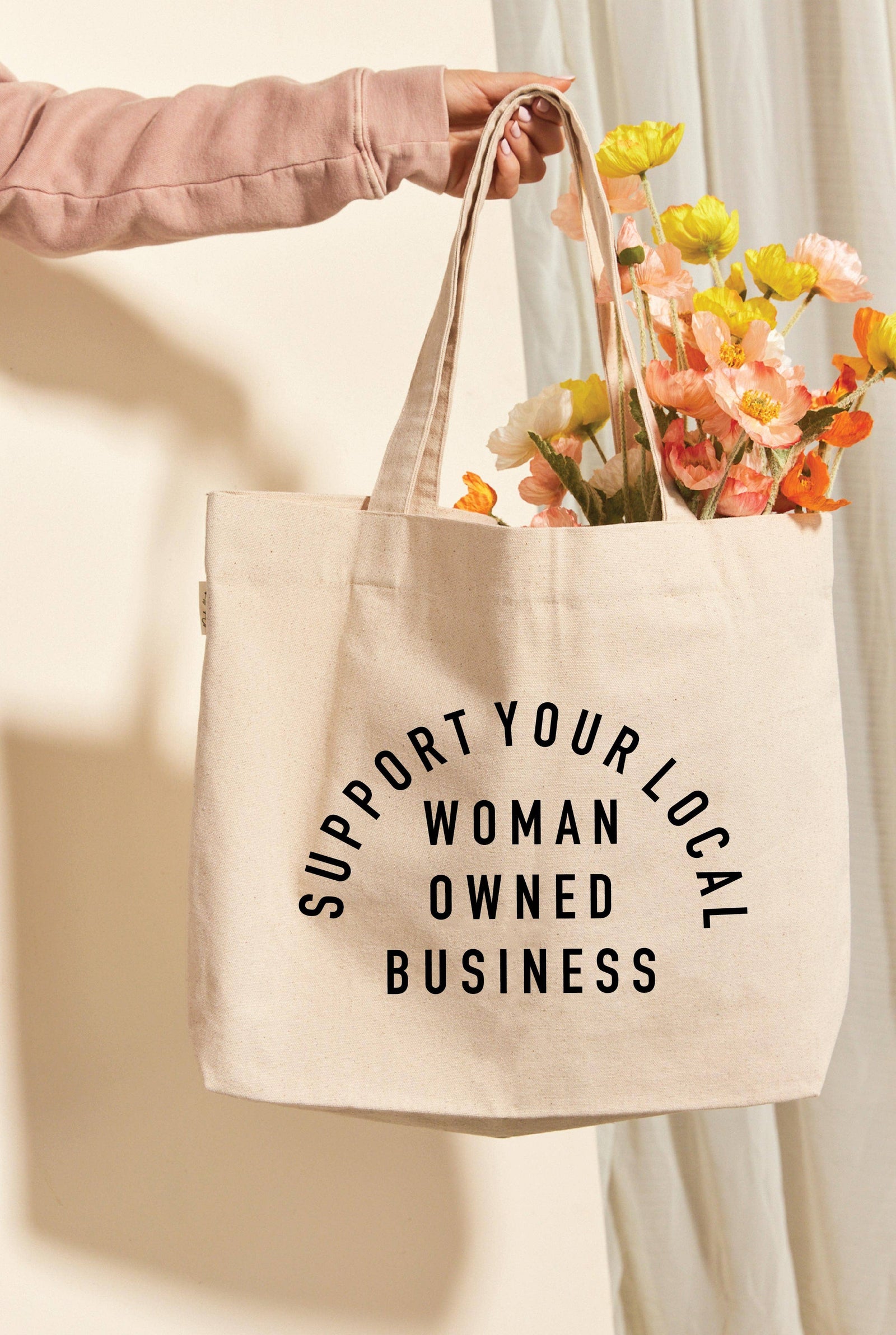 WOMAN OWNED BUSINESS Canvas Tote Bag – CIELO WOMAN OWNED BUSINESS Canvas Tote Bag – CIELO