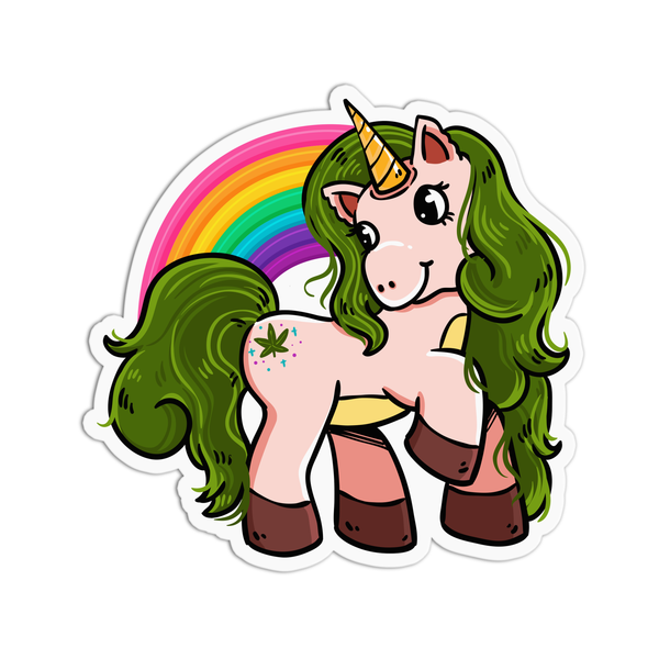 Unicorn Textured Sticker