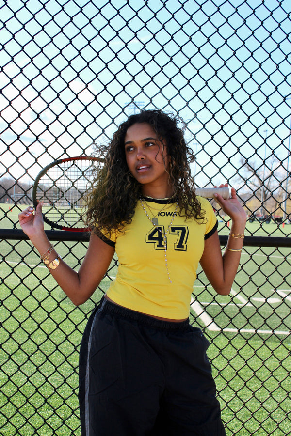 Recess Apparel - Iowa Soccer Baby Tee