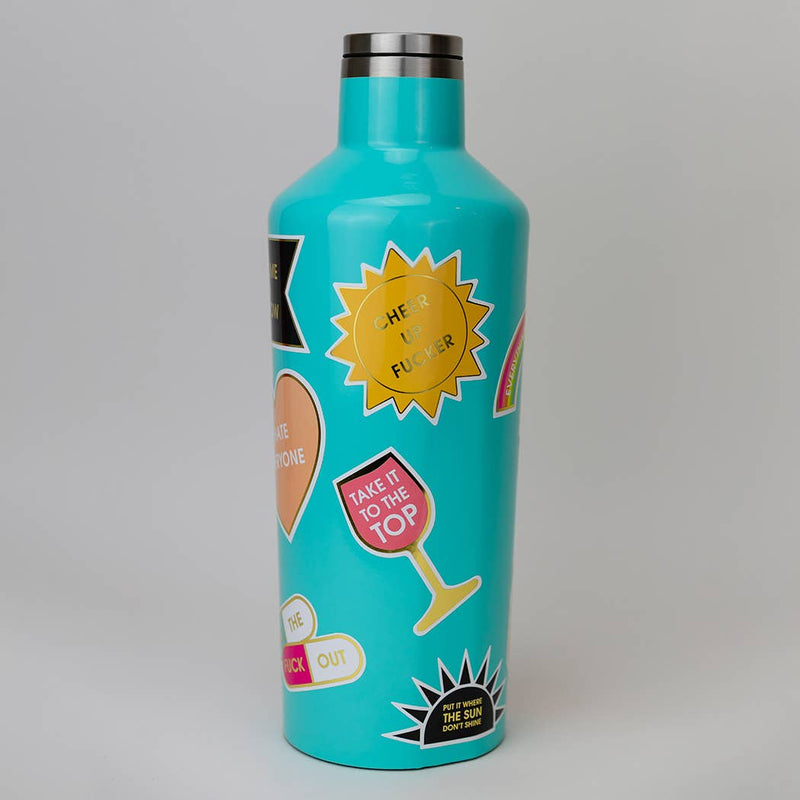 Cheer Up Fucker - Sun - Funny Vinyl Sticker