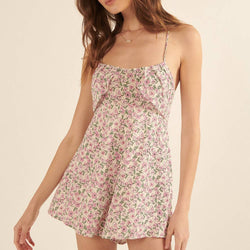 Blush Cami Strap Romper
