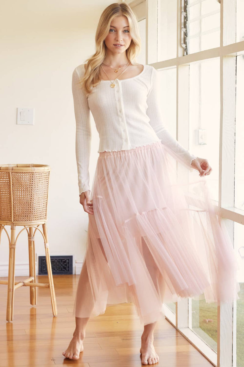Rosemilk Tulle