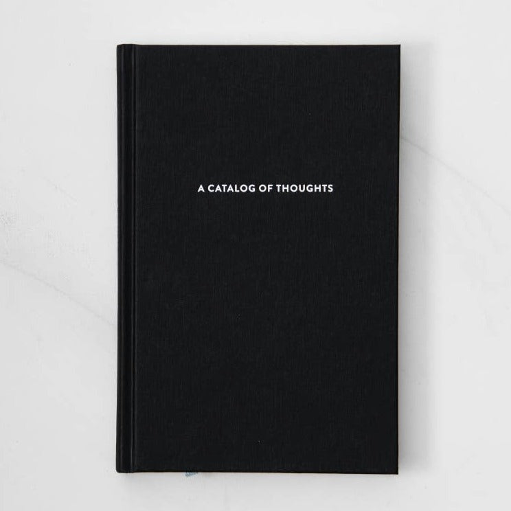 A Catalog Of Thoughts - notebook