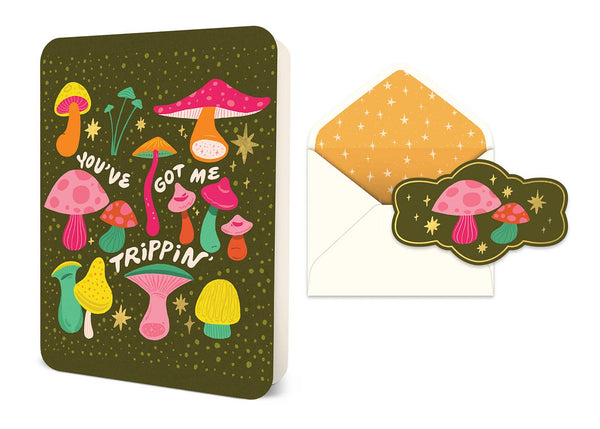 You've Got Me Trippin'  Deluxe Greeting Card