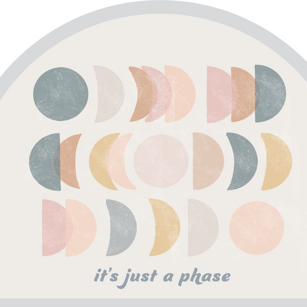Just a Phase Sticker